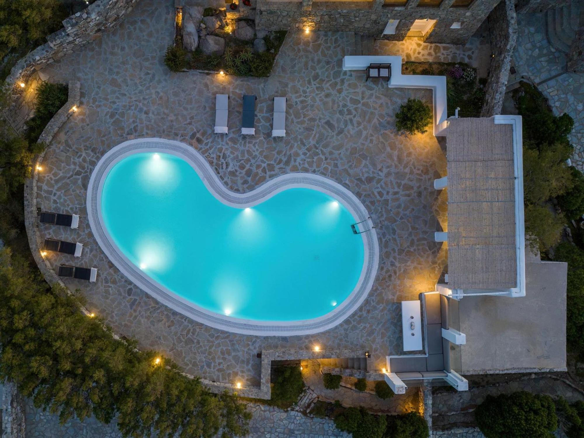 Villa Zanetti Mykonos Agios Ioannis Diakoftis Exterior foto